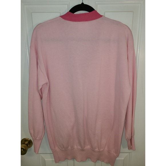 Merry Moments Sz S Pink Nutcracker Christmas Holiday Sweater Cardigan - Picture 4 of 7